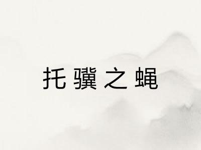 托骥之蝇