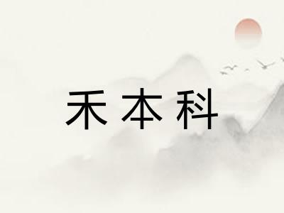 禾本科
