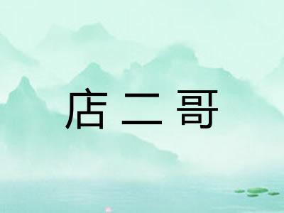 店二哥