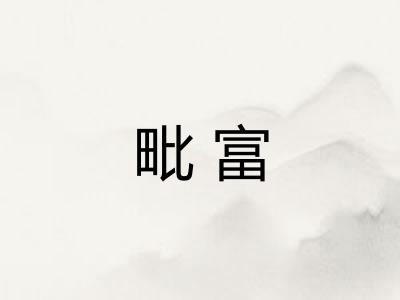 毗富