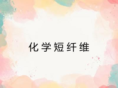 化学短纤维
