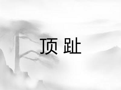 顶趾