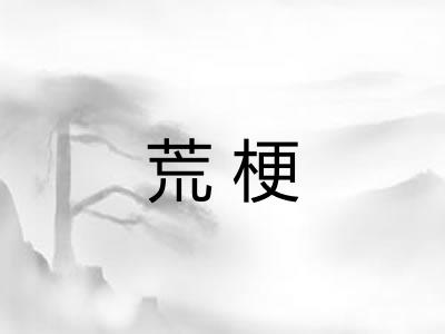 荒梗