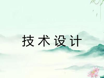 技术设计