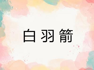 白羽箭