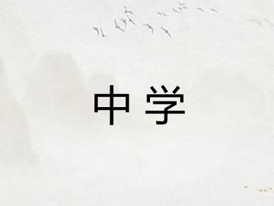 中学