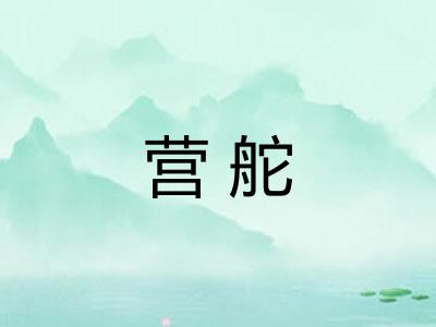 营舵