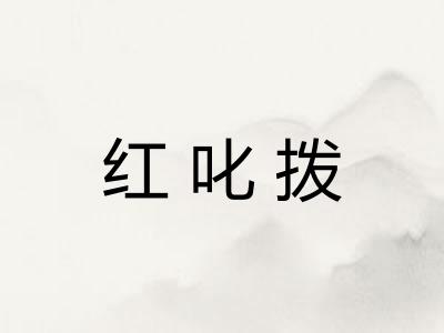 红叱拨