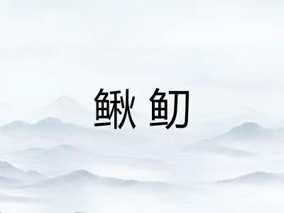鳅鱽