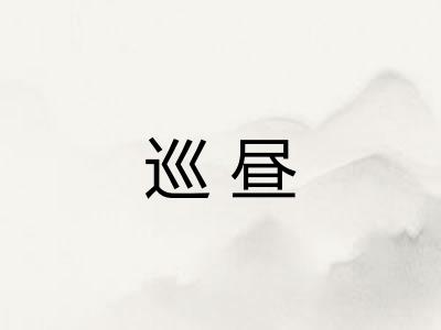 巡昼