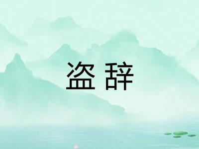 盗辞