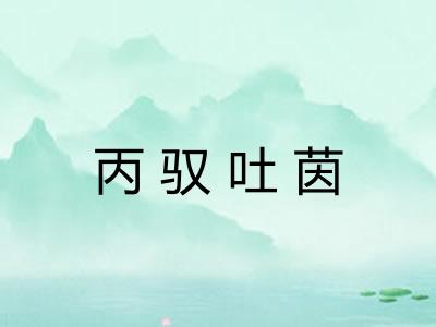 丙驭吐茵