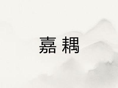 嘉耦