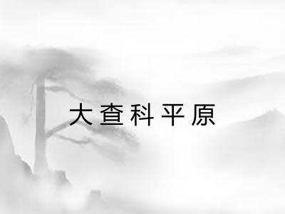 大查科平原