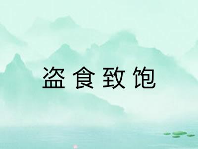 盗食致饱
