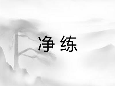 净练