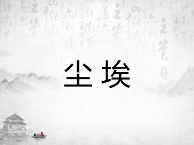 尘埃