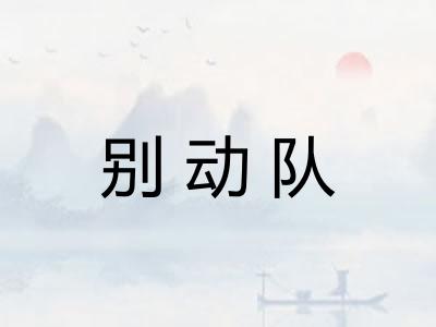 别动队