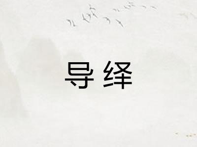 导绎
