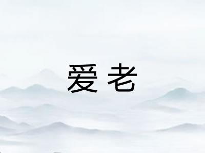 爱老