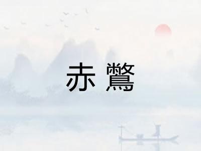 赤鷩