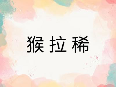 猴拉稀