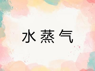水蒸气