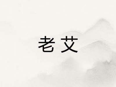 老艾