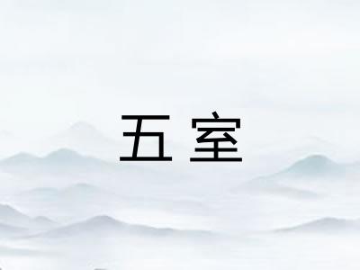 五室