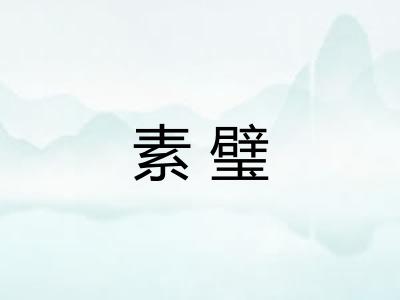 素璧