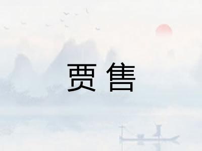贾售