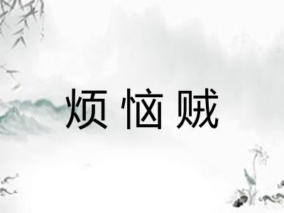 烦恼贼 烦恼贼