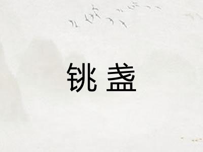铫盏
