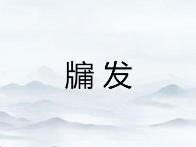 牖发