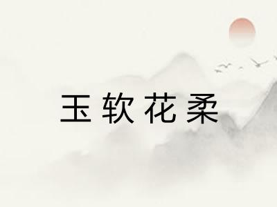 玉软花柔 玉软花柔