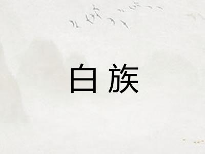 白族 白族