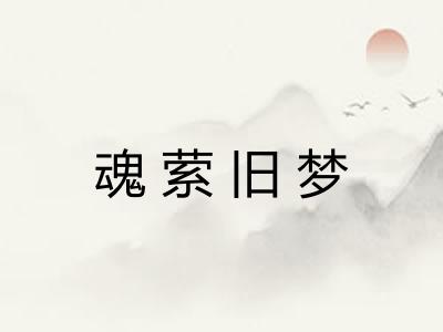 魂萦旧梦