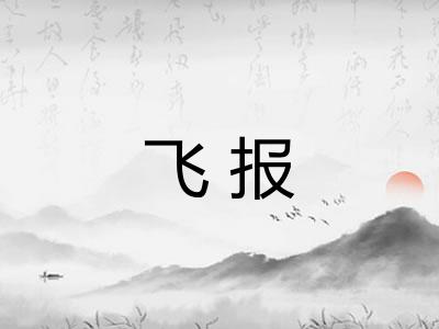 飞报