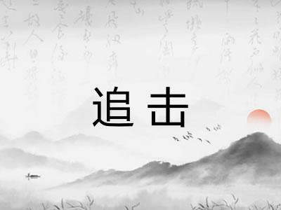 追击