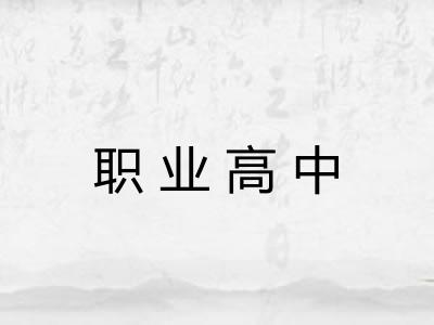 职业高中