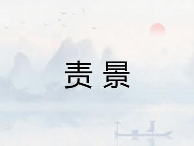 责景