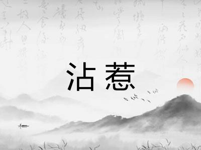 沾惹