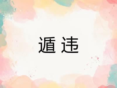 遁违