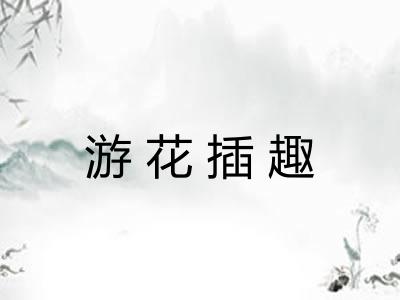 游花插趣
