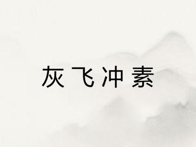灰飞冲素