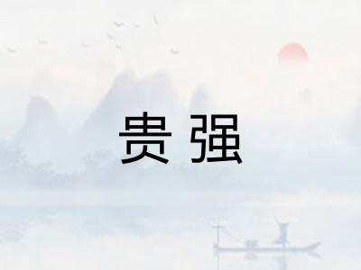 贵强 贵强