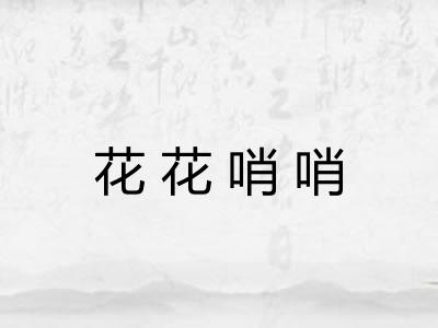 花花哨哨 花花哨哨