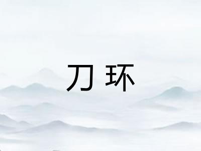 刀环 刀环