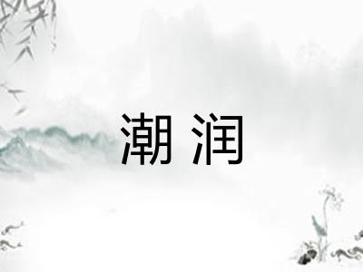 潮润 潮润