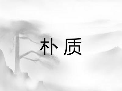 朴质
